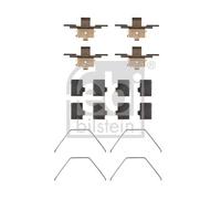 FEBI BILSTEIN 182485 Kit accessori, Pastiglia freno per MAZDA