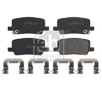 FEBI BILSTEIN 183715 Kit pastiglie freno, Freno a disco per TESLA