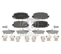 FEBI BILSTEIN 184237 Kit pastiglie freno, Freno a disco per JEEP