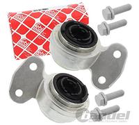 febi bilstein 18686 kit boccola braccio con staffa e viti, 1 unità | Compatibile con: BMW 3, 3 Cabriolet, 3 Compact, 3 Coupe, 3 Touring, Z4 Coupe, Z4 Roadster