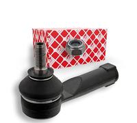 febi bilstein 19604 testina sterzo con dado bloccaggio, 1 unità | Compatibile con: NISSAN KUBISTAR Großraumlimousine, KUBISTAR Kasten, RENAULT CLIO II, CLIO II Kasten/Schrägheck, CLIO III