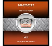 Febi Bilstein 2017-2019 Mercedes-Benz GLS450 Disco Brake Rotor 1664230212