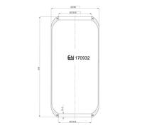 FEBI BILSTEIN 20921 Soffietto, Sospensione pneumatica