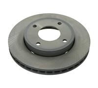 2x Disco freno Assale anteriore ventilazione interna 22835 FEBI BILSTEIN