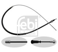 FEBI BILSTEIN 24412 Cavo comando, Freno stazionamento per AUDI,SEAT,SKODA,VW
