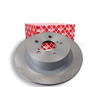 2x Disco freno Assale posteriore pieno 26062 FEBI BILSTEIN per TOYOTA AVENSIS