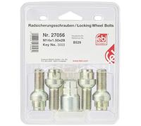 Febi 27056 Cerchio Set M14x1,50 per Seat Ibiza IV Skoda VW Golf Audi A1-6