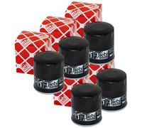 FEBI BILSTEIN 27149 Set 5 Filtri Olio Motore Per Citroen Lexus Toyota Corolla