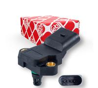 Sensore pressione sovralimentazione (MAP sensor) 27186 FEBI BILSTEIN per SEAT VW