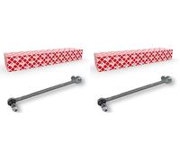 febi bilstein 27200 tirante barra stabilizzatrice con dadi bloccaggio, 1 unità (Confezione da 2)