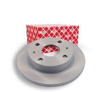 2x Disco freno Assale anteriore pieno 28322 FEBI BILSTEIN per DAIHATSU MOVE