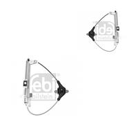 Febi BILSTEIN 2x Alzacristalli Manuale Posteriore SX Dx per Fiat Grande Punto