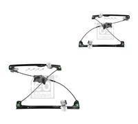 FEBI BILSTEIN 2X Alzavetro Elettrico Anteriore Sinistro Destro Per VW Touran 1T1