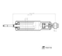 FEBI BILSTEIN 2x Ammortizzatore Anteriore Dx Anteriore Sx Pressione olio per NISSAN Cabstar (F24M, F24W) Ammortizzatori 193118