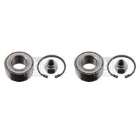 Febi BILSTEIN 2x Cuscinetto Ruota Mozzo Frontale per Peugeot 206 Hatchback 206+