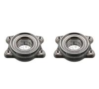 Febi BILSTEIN 2x Cuscinetto Ruota Mozzo Posteriore per Audi A4 VW Passat Variant