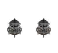 Febi BILSTEIN 2x Cuscinetto Ruota Mozzo Posteriore per Hyundai Santa Fé II CM DM