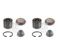 Febi BILSTEIN 2x Cuscinetto Ruota Mozzo Posteriore per Opel Agila (A) Suzuki