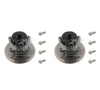 Febi BILSTEIN 2x Cuscinetto Ruota Mozzo Posteriore per Toyota Corolla ZZE12