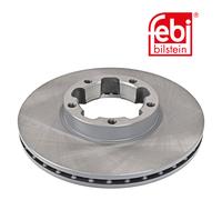 2x Disco freno Assale anteriore ventilazione interna 170742 FEBI BILSTEIN