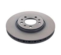 FEBI BILSTEIN 2X Disco Freno Anteriore Ø295.8 Mm Ventilato Per Opel GT