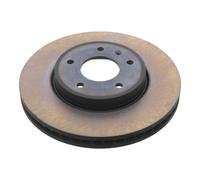 FEBI BILSTEIN 2X Disco Freno Anteriore 296 Ventilato Per Opel Antara