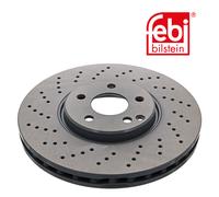 FEBI BILSTEIN 2X Disco Freno Anteriore Ø330 Mm Per Mercedes E-Class