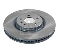 FEBI BILSTEIN 2X Disco Freno Anteriore Ø345 Mm Ventilato Per Opel Insignia B