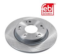 Febi BILSTEIN 2x Disco Freno Posteriore Ø260 MM Pieno Rivestito per Honda Cr Z