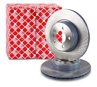 Disco freno FEBI BILSTEIN 104803 anteriore, ventilato, altamente carbonizzato, 1 Pezzo