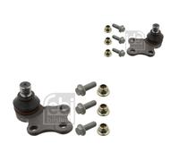 Febi BILSTEIN 2x Giunto di Supporto Guida Frontale SX Destra per Peugeot