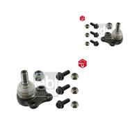 Febi BILSTEIN 2x Giunto di Supporto Guida Frontale SX Destra per Renault Jl Fl