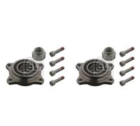 FEBI BILSTEIN 2X Mozzo Ruota Kit Cuscinetti Anteriore Per Alfa Romeo 147 937 937