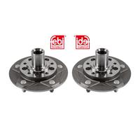 FEBI BILSTEIN 2X Mozzo Ruota Kit Cuscinetti Anteriore Per Ford Transit Bus FD FB