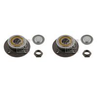 FEBI BILSTEIN 2X Mozzo Ruota Kit Cuscinetti Posteriore Per Citroën Xantia X1 X2