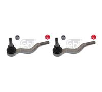 Febi BILSTEIN 2x Testa Tirante Asse Anteriore per Mitsubishi L K7_T K6_T