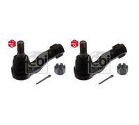 Febi BILSTEIN 2x Testa Tirante Asse Anteriore SX per Nissan Cabstar F24_