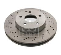 Disco freno FEBI BILSTEIN 30552 anteriore, ventilato, perforato, 1 Pezzo