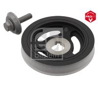 febi bilstein 33798 Puleggia (disaccoppiata) per albero a gomiti, con vite, 1 unità
