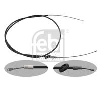 FEBI BILSTEIN 34903 Cavo comando, Freno stazionamento per MERCEDES-BENZ