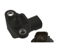 Sensore pressione sovralimentazione (MAP sensor) 37056 FEBI BILSTEIN per VW JEEP