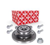 febi bilstein 37106 kit cuscinetto ruota con mozzo ruota, anello impulsi ABS e materiale di montaggio, 1 unità