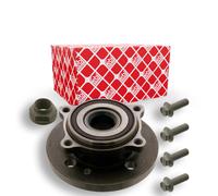 febi bilstein 37107 kit cuscinetto ruota con mozzo ruota, anello impulsi ABS e materiale di montaggio, 1 unità