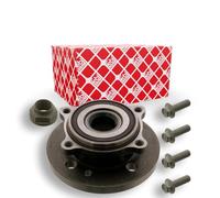 febi bilstein 37107 kit cuscinetto ruota con mozzo ruota, anello impulsi ABS e materiale di montaggio, 1 unità