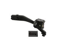 Febi Bilstein Interruttore lampeggiatore FE38514 per VW Golf V 1K1, Seat, Skoda – con tempomat – Nero