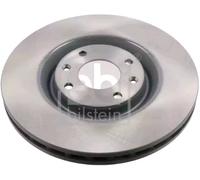2x Disco freno Assale anteriore ventilazione interna 44057 FEBI BILSTEIN