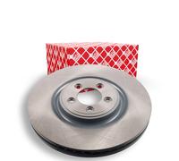 2x Disco freno Assale anteriore ventilazione interna 44134 FEBI BILSTEIN