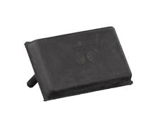 FEBI BILSTEIN Tampone paracolpo sospensione 44640, Paraurti per balestra Gomma/Metallo