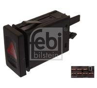 FEBI BILSTEIN 44701 Interruttore, Lampeggiatore d'emergenza per VW