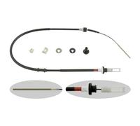 FEBI BILSTEIN Cavo comando, Comando frizione 12756 | Compatibile con: FIAT BRAVA, BRAVO I, MAREA, MAREA Weekend